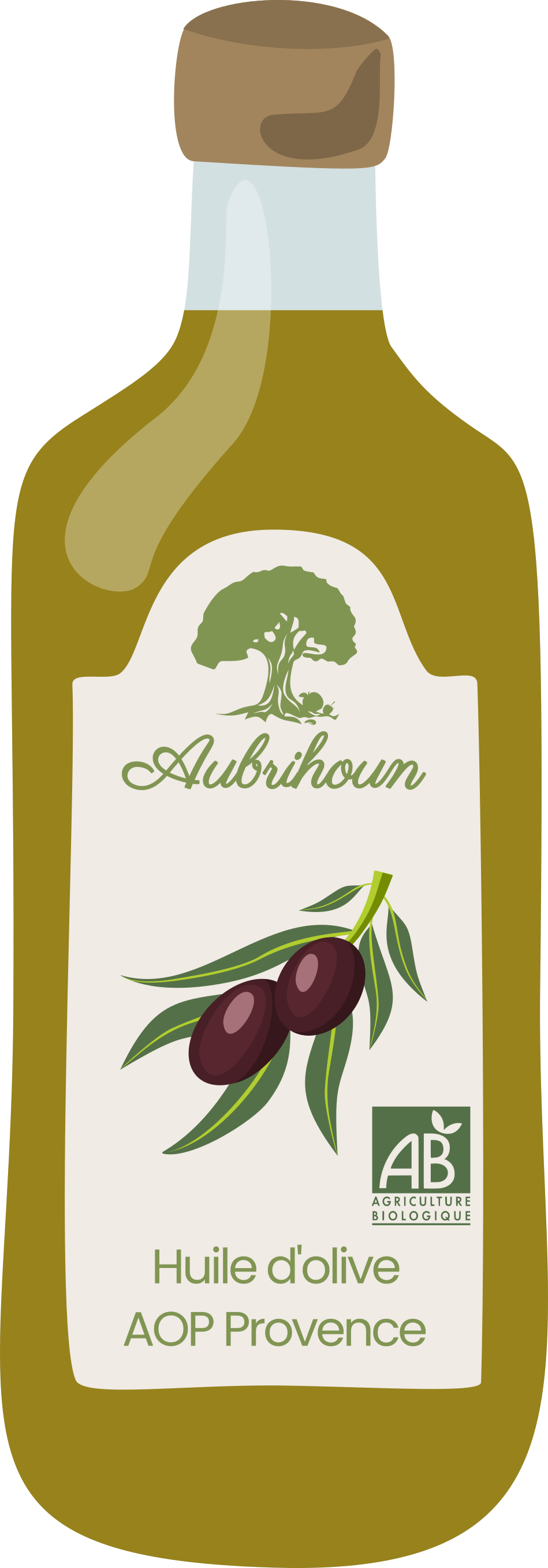 Huile d'Olive AOP Provence