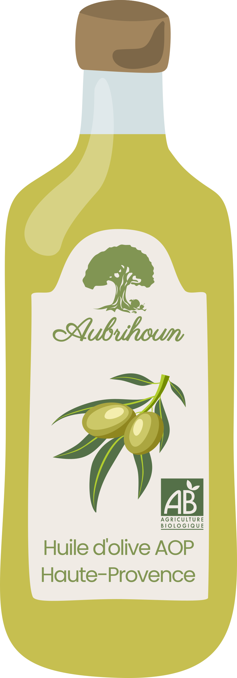 Huile d'Olive AOP Haute-Provence